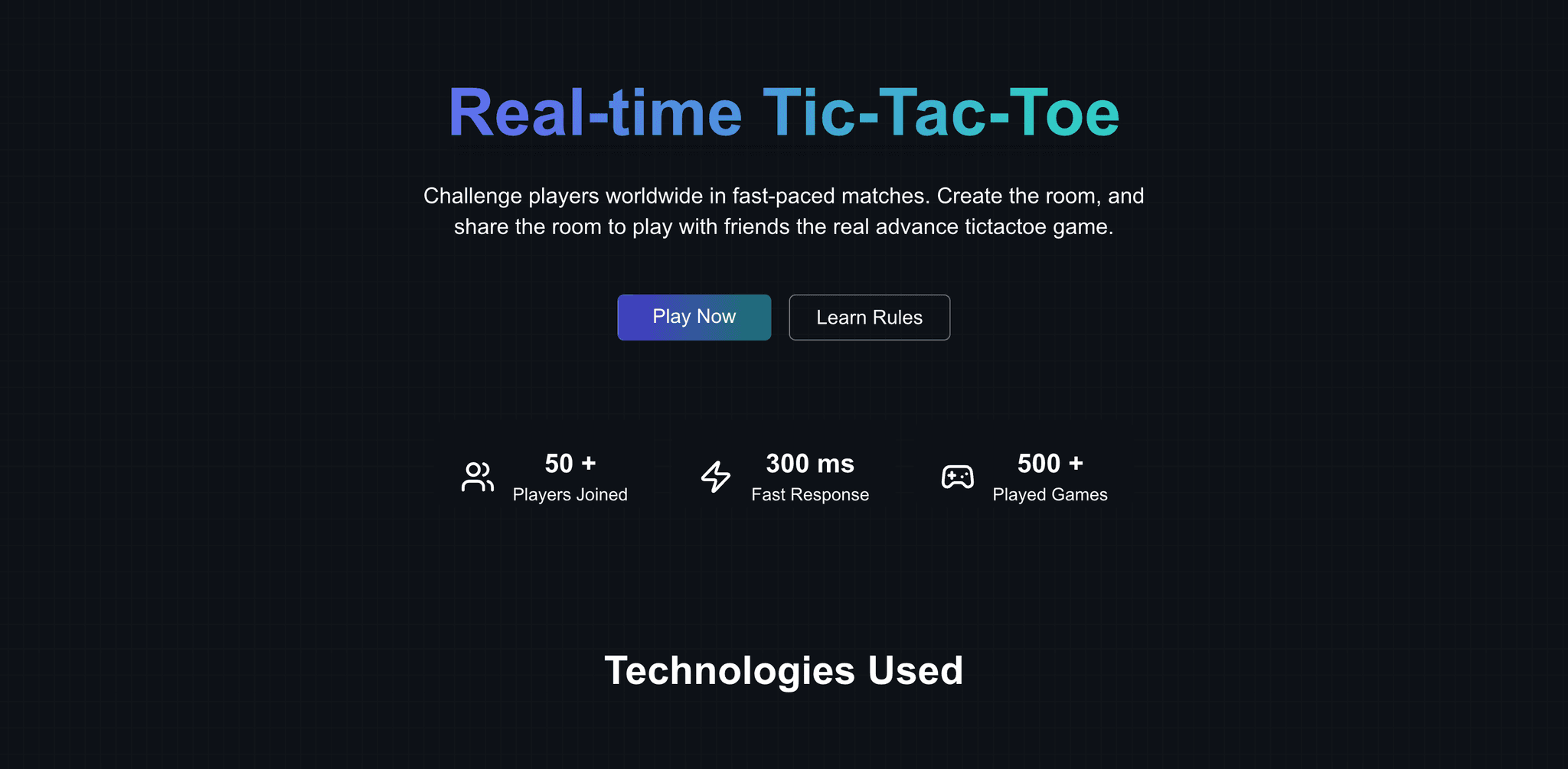 Realtime- TicTacToe